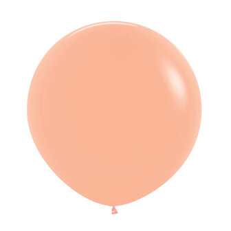 Sempertex Fashion Solid Perzik Zalm Latex Ballonnen 10st 60cm Peach Blush