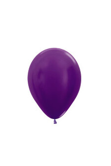 Sempertex Metallic Paars Latex Ballonnen 12cm 50st Metallic Pearl Violet