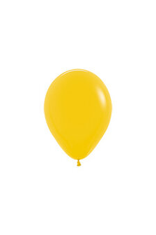 Sempertex Fashion Solid Donkergeel Latex Ballonnen 12cm 50st Goldenrod