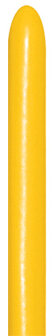 Sempertex Fashion Solid Donkergeel Modelleerballonnen 260S 50st Goldenrod