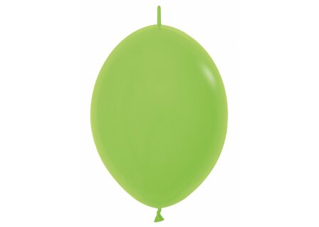 Sempertex Fashion Solid Lime Groen Link-O-Loon Latex Ballonnen 30cm 50st Lime Green