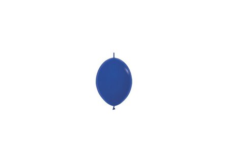 Sempertex Fashion Solid Koninklijk Blauw Link-O-Loon Latex Ballonnen 15cm 50st Royal Blue