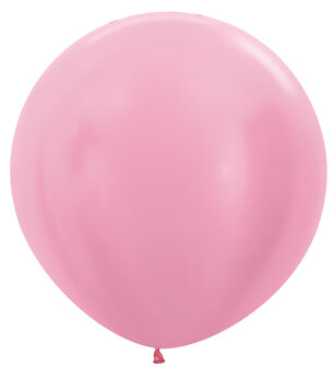 Sempertex Parelmoer Roze Jumbo Ballon Pearl Pink 1st 90cm