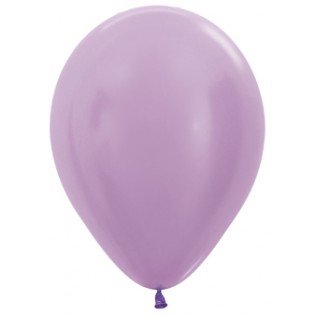 Sempertex Satin Pearl Lila Latex Ballonnen 30cm 50st Pearl Lilac