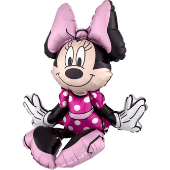 Anagram Minnie Mouse Zittend Folie Ballon 48cm