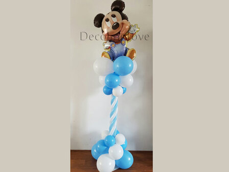 Ballonnenpilaar Luxe Baby Mickey 200cm