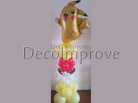 Ballonnenpilaar Deluxe Pokemon Pikachu