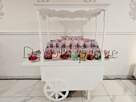 Candy Cart Wit Sweets Display