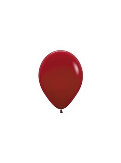 Sempertex Fashion Solid Keizerlijk Rood Latex Ballonnen 12cm 50st Imperial Red