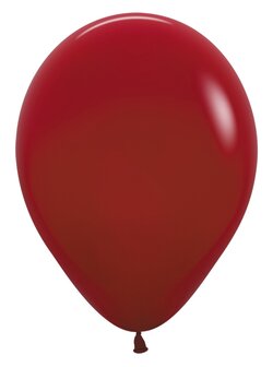 Sempertex Fashion Solid Keizerlijk Rood Latex Ballonnen 30cm 50st Imperial Red