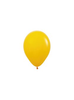 Sempertex Fashion Solid Honing Geel Latex Ballonnen 12cm 50st Honey Yellow