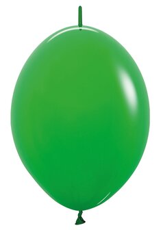 Sempertex Fashion Solid Klaver Groen Link-O-Loon Latex Ballonnen 30cm 50st Shamrock Green