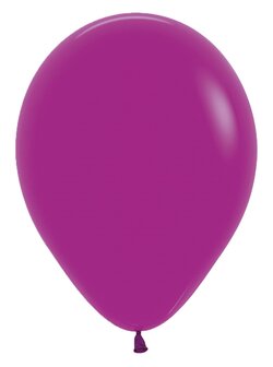 Sempertex Fashion Solid Orchidee Paars Latex Ballonnen 30cm 50st Purple Orchid