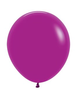 Sempertex Fashion Solid Orchidee Paars Latex Ballonnen 45cm 25st Purple Orchid