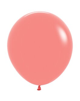 Sempertex Fashion Solid Tropisch Koraal Roze Latex Ballonnen 45cm 25st Tropical Coral