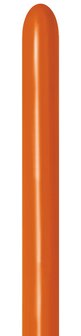 Sempertex Fashion Solid Zonsondergang Oranje Modelleerballonnen 260S 50st Sunset Orange