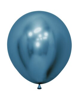 Sempertex Reflex Blauw Latex Ballonnen 45cm 6st Reflex Blue