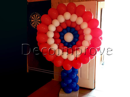 Avengers Captain America Schild Ballonnenpilaar