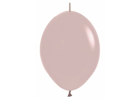 Sempertex Pastel Dusk Roze Link-O-Loon Latex Ballonnen 30cm 50st Pastel Dusk Rose