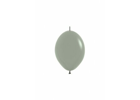 Sempertex Pastel Dusk Laurier Groen Link-O-Loon Latex Ballonnen 15cm 50st Pastel Dusk Laurel Green