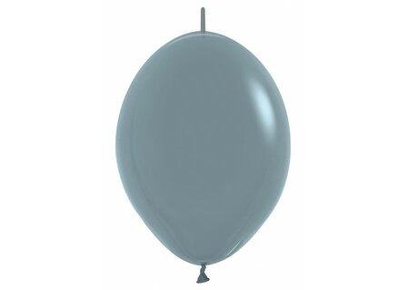 Sempertex Pastel Dusk Blauw Link-O-Loon Latex Ballonnen 30cm 50st Pastel Dusk Blue