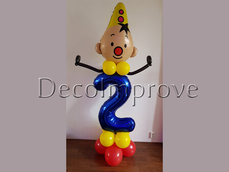 Bumba 2 jaar Ballonnenpilaar