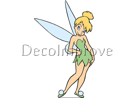 Tinkerbell Foamboard Cutout 100x75 Verhuur