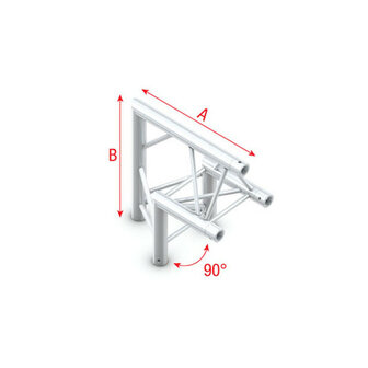 Milos Pro-30 Triangle G Truss - Corner apex up Verhuur