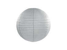 Grijs Papieren Lampion 25cm Grey