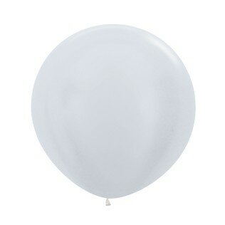 Sempertex Parelmoer Wit Jumbo Ballon Pearl White 1st 90cm 