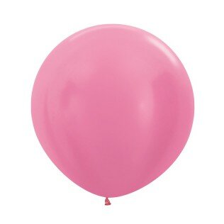 Sempertex Parelmoer Fuchsia Jumbo Ballon Pearl Fuchsia 1st 90cm  