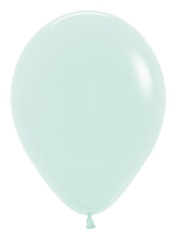 Sempertex Pastel Groen Latex Ballonnen 30cm 50st Pastel Matte Green