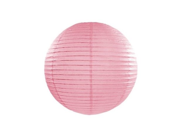 Roze Papieren Lampion 25cm Pink