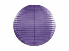 Violet Paars Papieren Lampion 35cm Violet