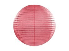 Koraal Roze Papieren Lampion 35cm Coral