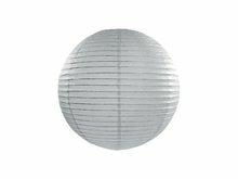 Grijs Papieren Lampion 25cm Grey